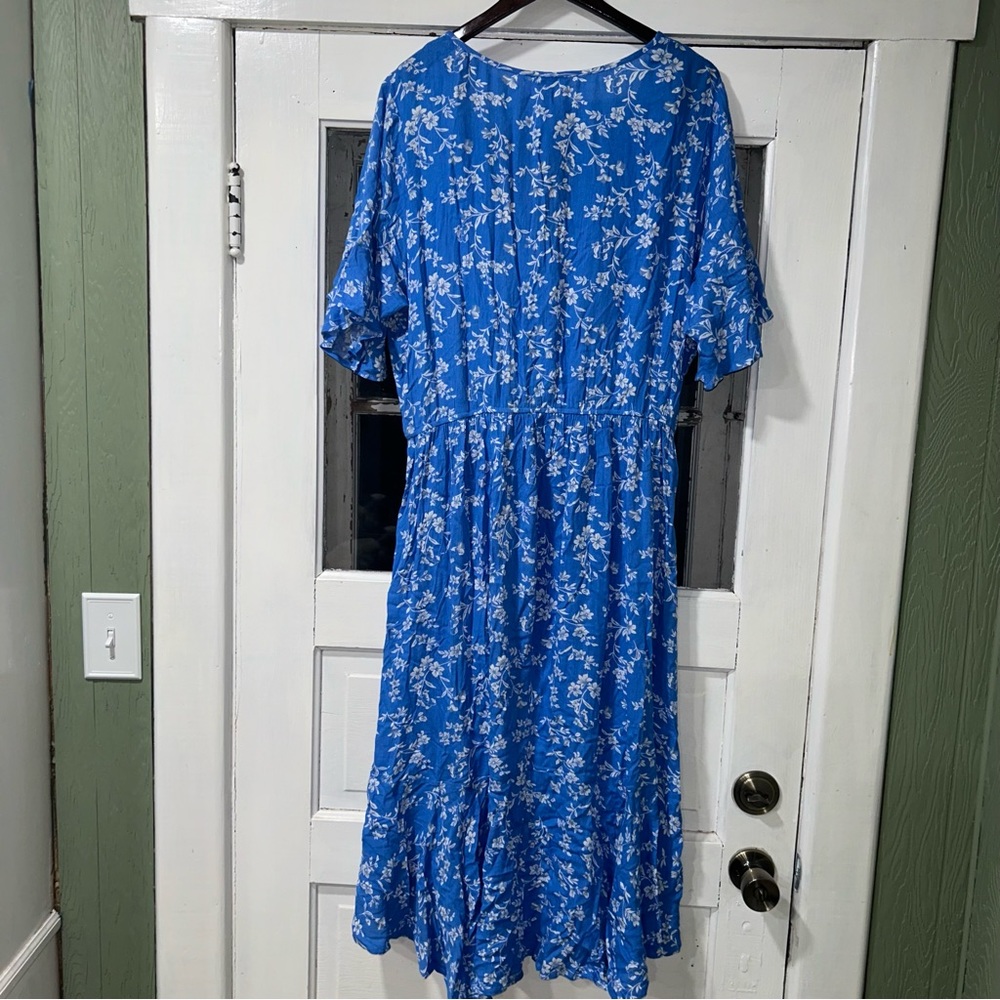 NWT KORI blue floral sundress 1XL - Picture 8 of 10